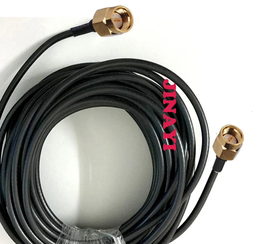 Коаксиальный кабель 2 м 5 20 с разъемом SMA типа папа на RG58 50 3 поддержкой Wi Fi|male