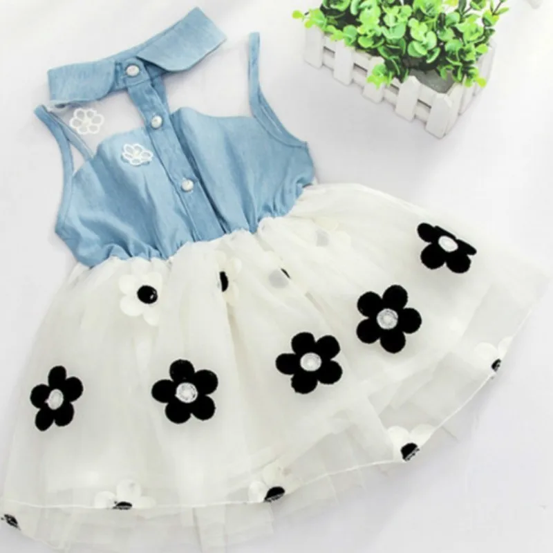 Новое модное летнее платье принцессы 100% хлопок 2019 Минни для красивой круглого