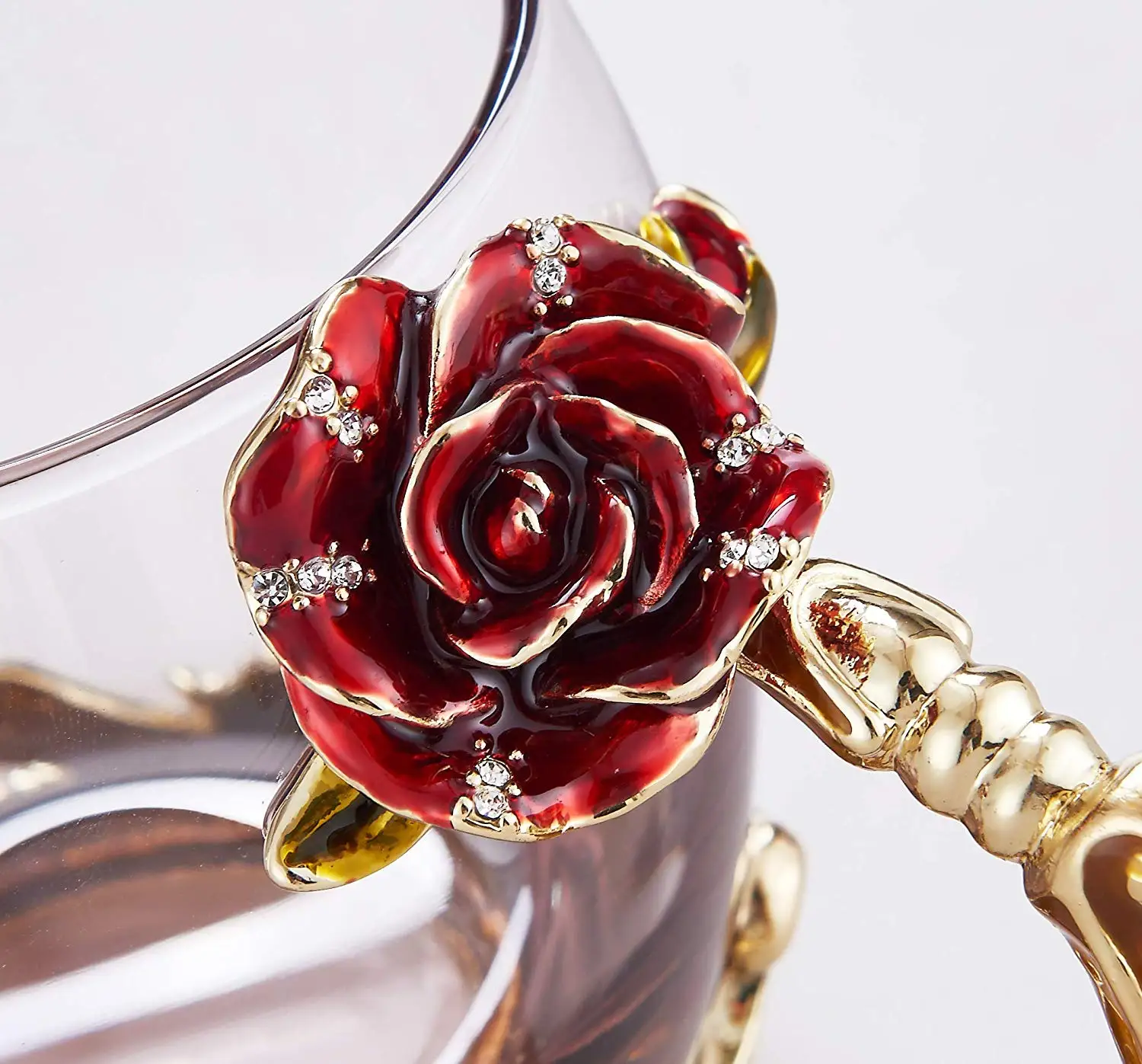 Enamels розовый чай Кружка для питья кружка кофейная чашка питьевые очки 11 унций/320 мл