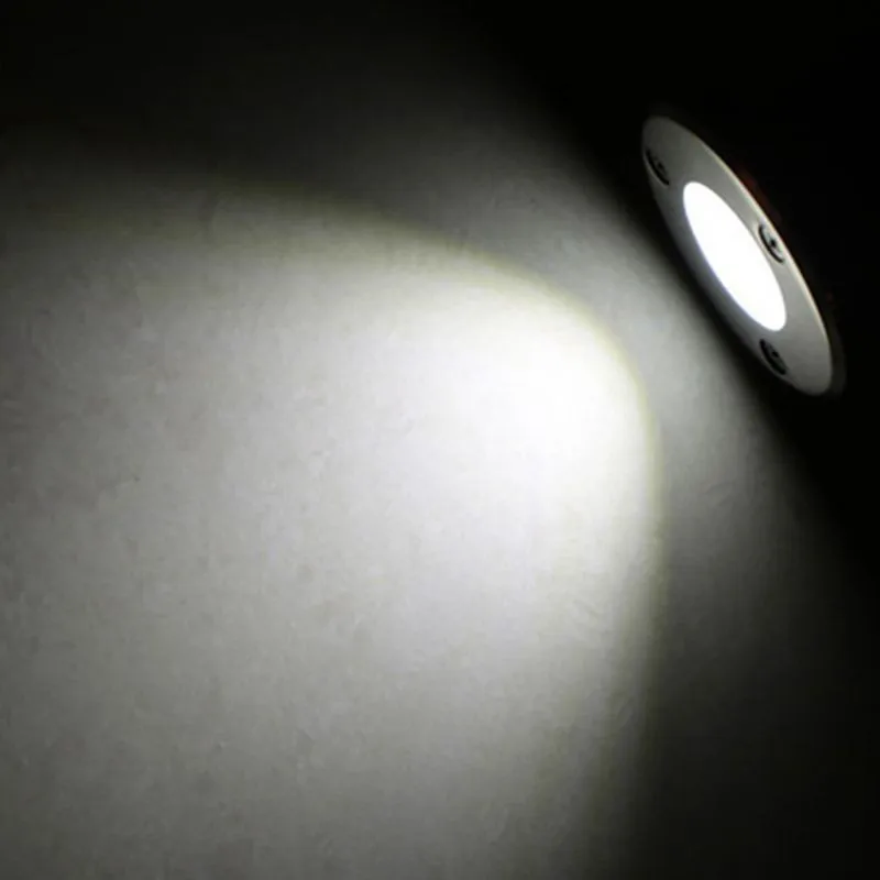 Светодиодный подземный светильник 9 Вт углубленный напольный для дорожек