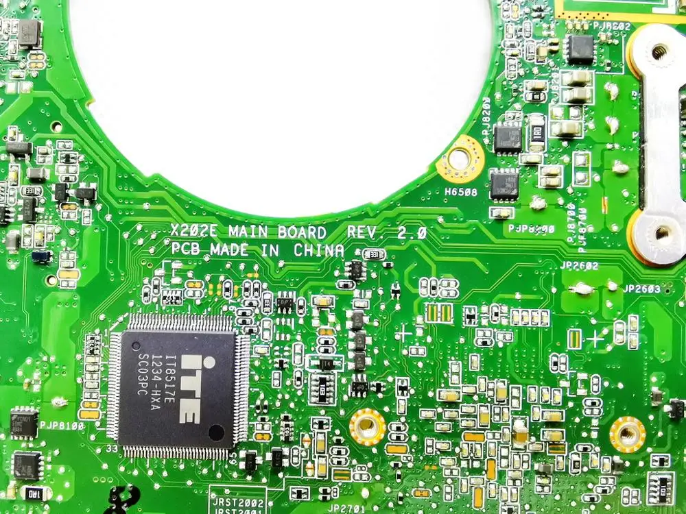 Оригинальная материнская плата для ноутбука ASUS X202E модель I3 3217U 4 Гб HM76 REV 2 0