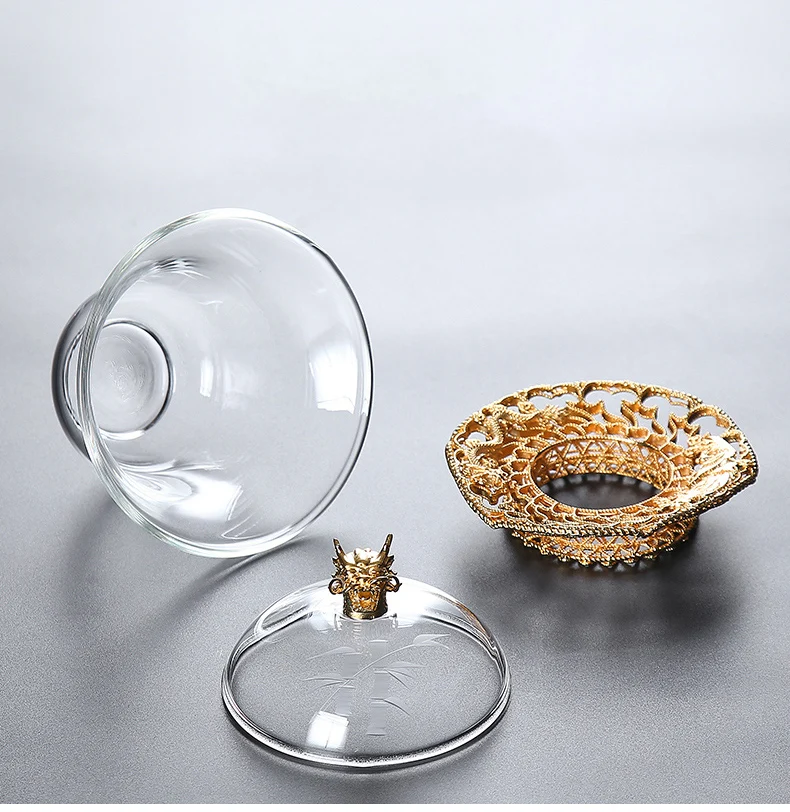 TANGPIN Термостойкое стекло gaiwan teacup кунг-фу чайный сервиз набор 150 мл