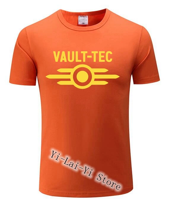 Летняя футболка с логотипом vedle Tec для игр и видеоигр Fallout 2 3 4 одежда Мужская vedle-Tec