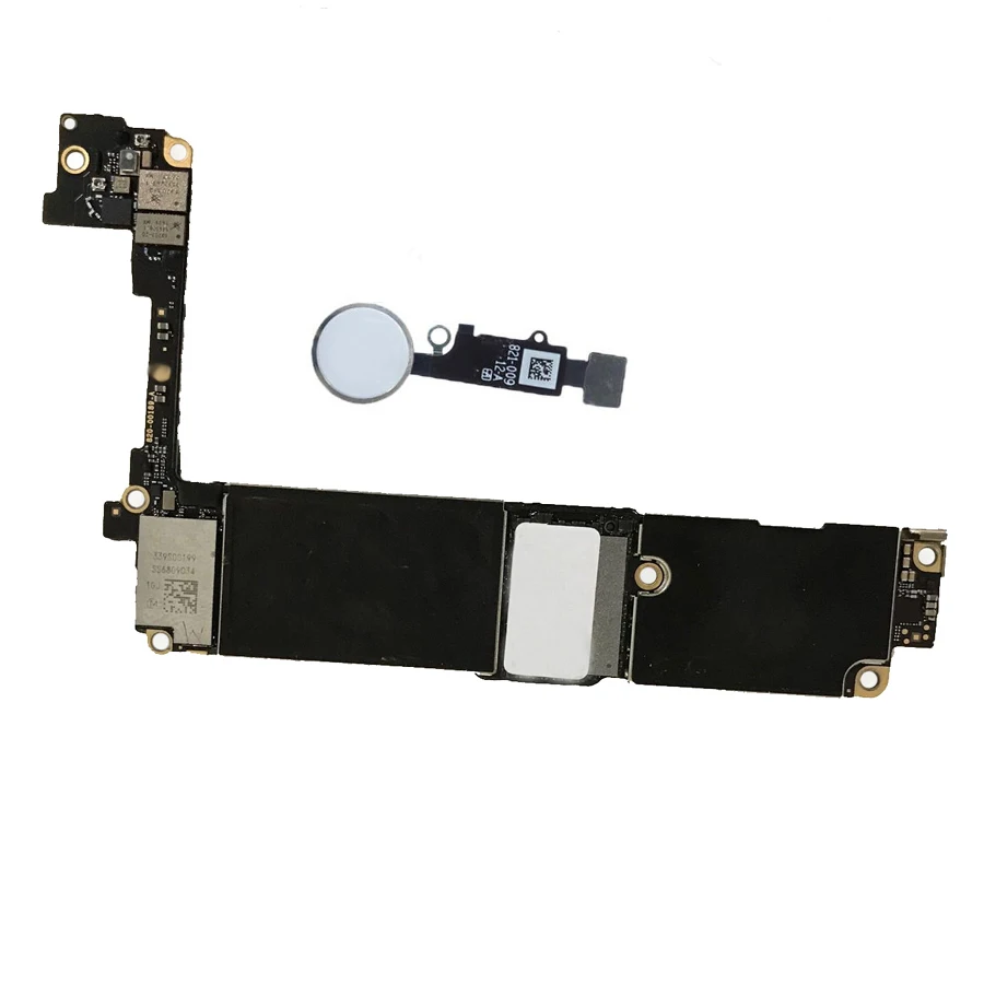 Для iphone 7 оригинальная материнская плата с/NO touch ID 32 ГБ 128 256 разблокированная iCloud +