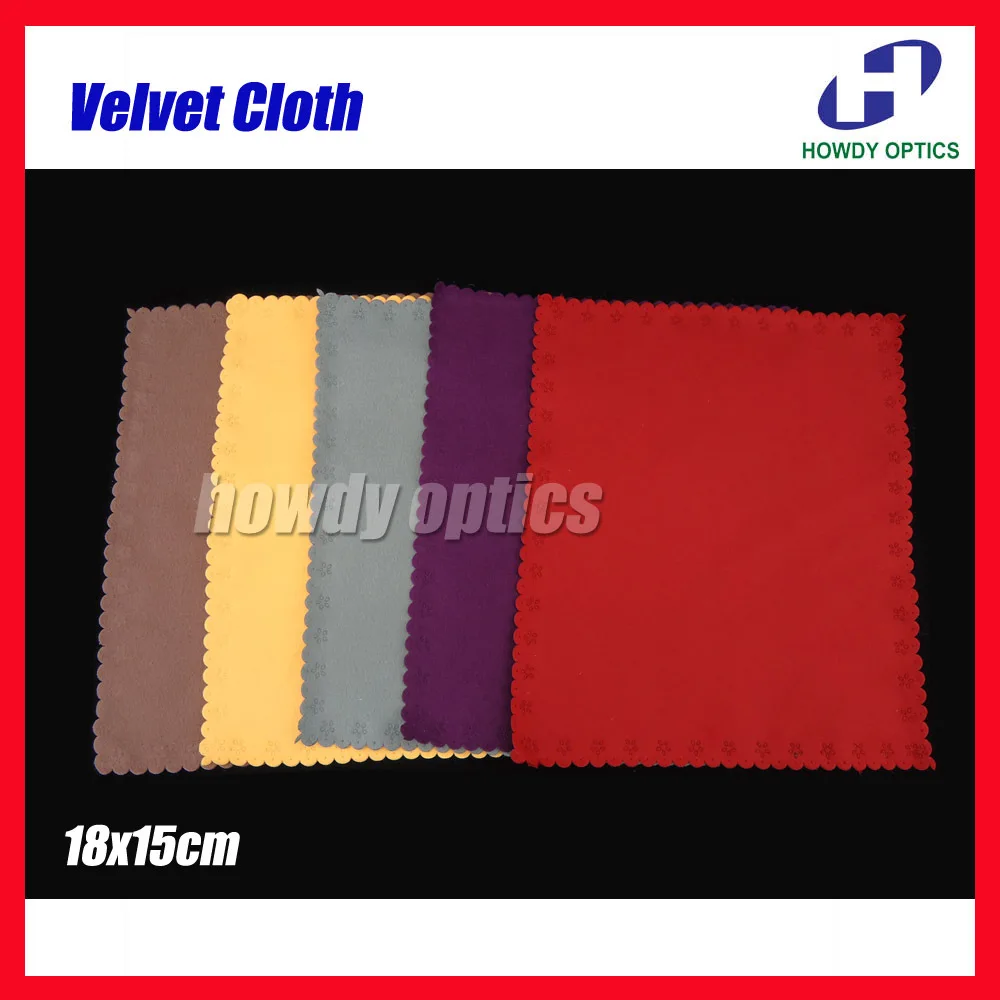 

(HM-21) бархатная салфетка для чистки линз, очков, очков из микрофибры, 18x15 см