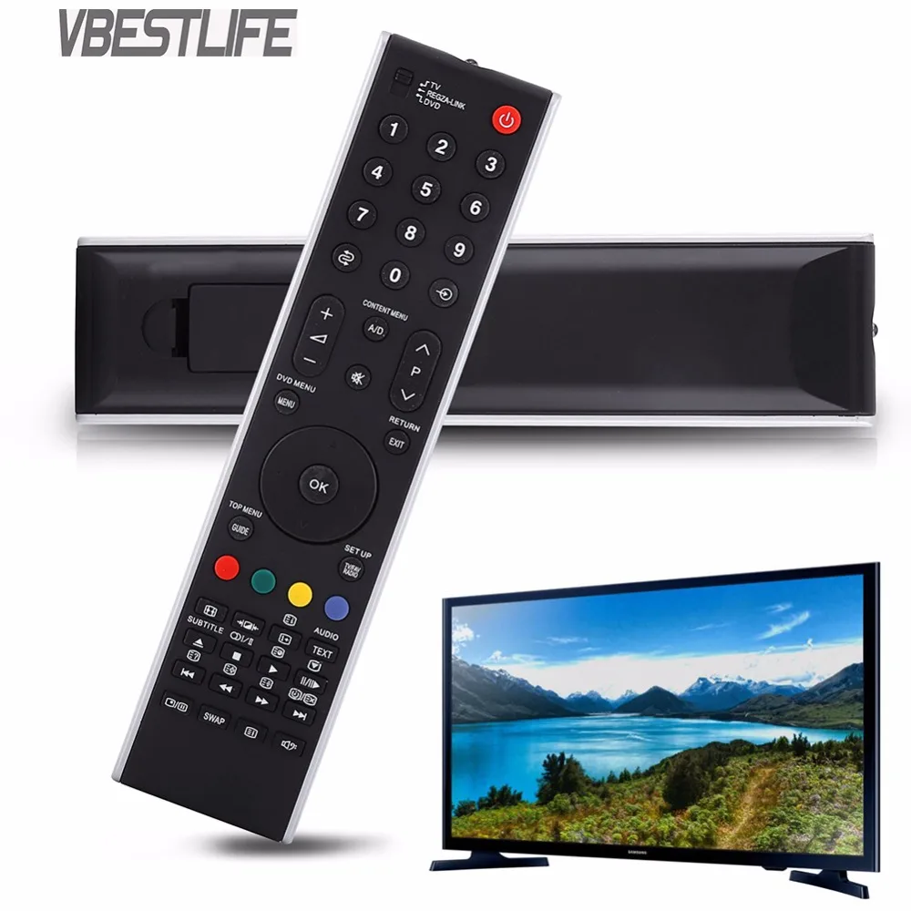 Беспроводной пульт дистанционного управления VBESTLIFE для Toshiba Smart LED LCD TV CT 90327 CT90307