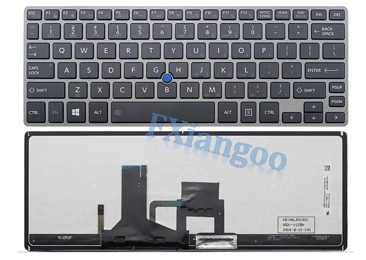Новинка для Toshiba Portege Z30-B Z30T-B G83C000E53EN US UK Клавиатура с подсветкой | Компьютеры и офис