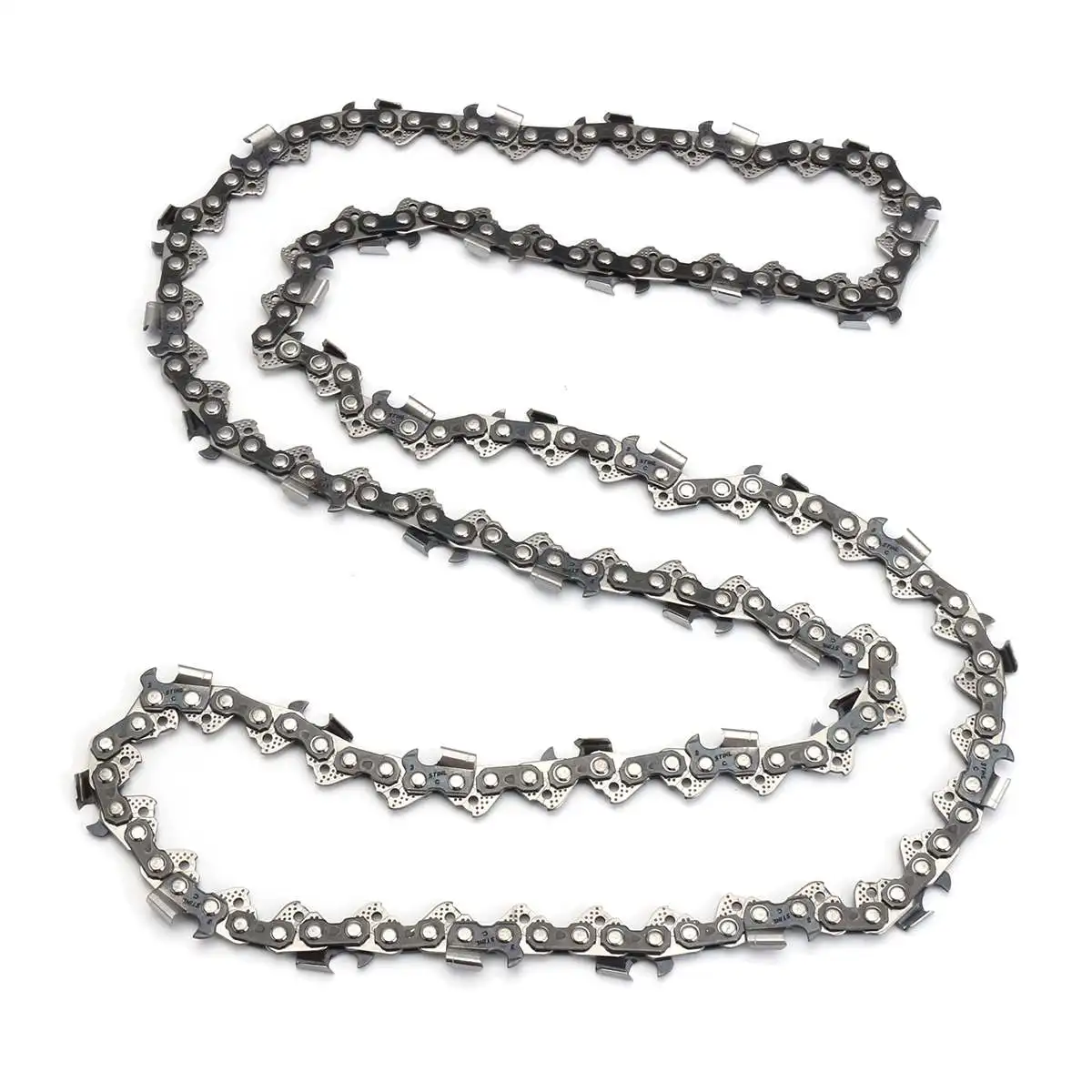 

1pc 24 Inch Semi Chain Saw Chainsaw with File for Husqvarna 24 Inch Bar 3/8 Inch 058 84DL Semi Chisel Skip Tooth