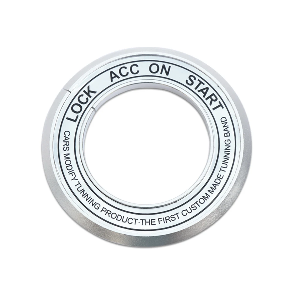 Новый дизайн отделка переключателя зажигания автомобиля крышка Замочная