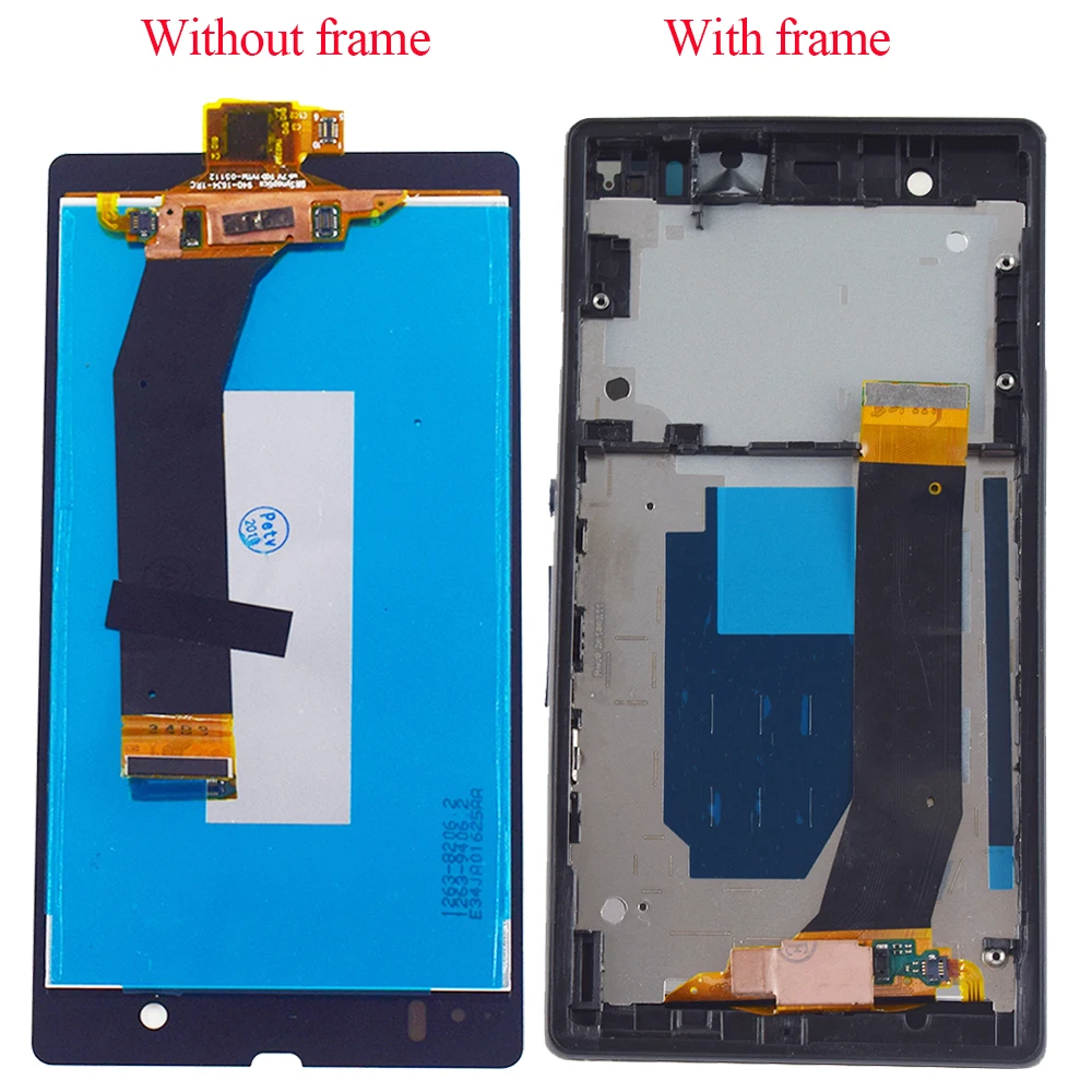 ЖК дисплей для Sony Xperia Z L36H L36i C6606 C6603 C6602 C660X C6601 сенсорный экран дигитайзер в сборе