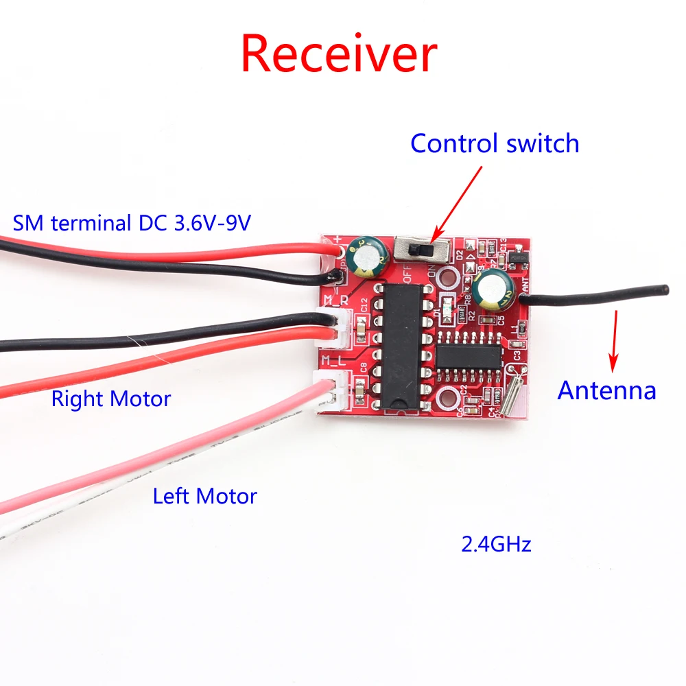 DIY 4 канальный 2 4G беспроводной передатчик + плата приемника модуль для пульт