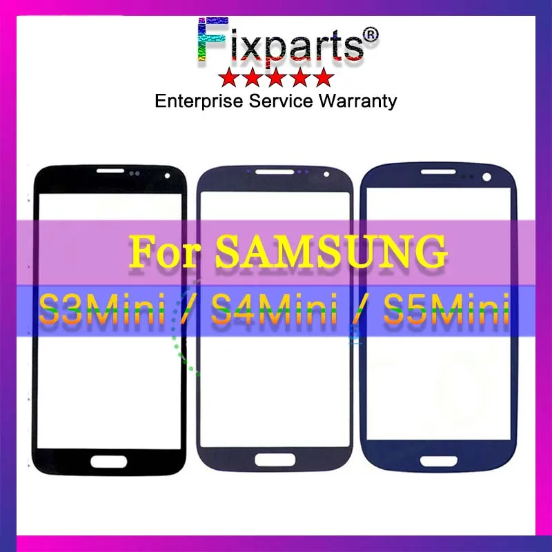 Передняя панель для Samsung Galaxy S3 S4 S5 Mini i8190 i9190 G900 Сенсорная ЖК дисплей Переднее
