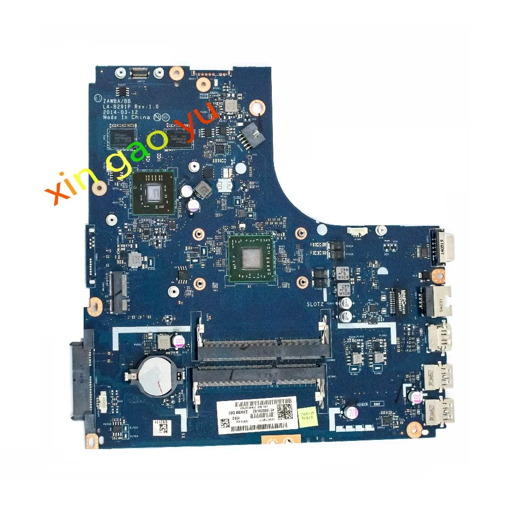 

LA-B291P материнская плата для ноутбука Lenovo B50-45 N50-45 ZAWBB DDR3L для A6-6310 CPU для ATI 8500M R4 GPU 100% Test OK