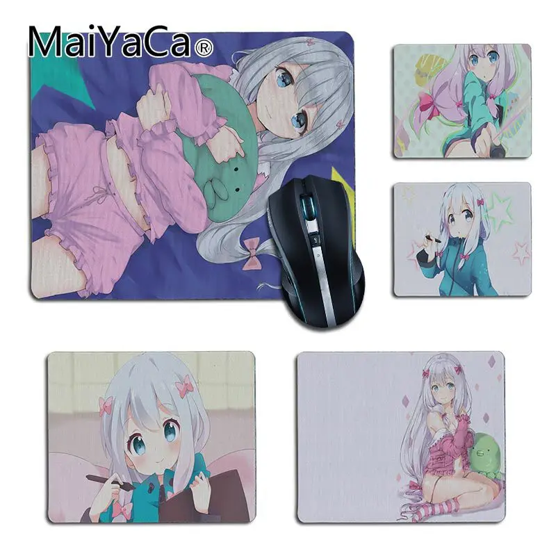 MaiYaCa Eromanga sensei Izumi Sagir kawaii маленький коврик для мыши ноутбука нескользящий игровой