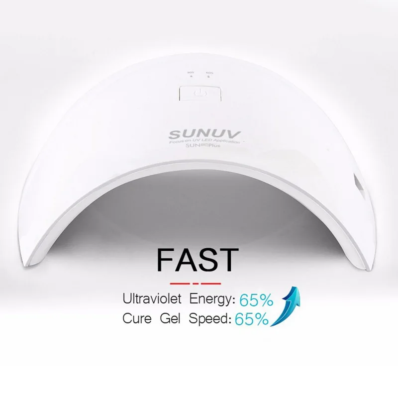 36 Вт SUNUV SUN9C Plus УФ светодиодная лампа для сушки ногтей машина отверждения всех