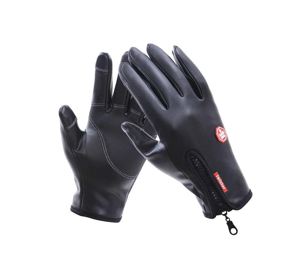 BIKEIN Outdoor Sports Waterproof Windstopper Glove Winter Cycling Bicycle Soft Comfortable Warm Gloves Racing Bike Accessories