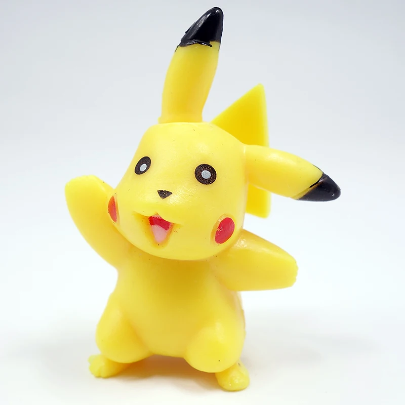 2017 6 Шт./компл. Новый 4 см Пикачу Мини рисунок Фигурку Стиль 2 Игры для Детей Игрушки