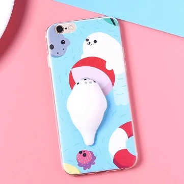 Горячая продажа мультфильм 3d мягкий чехол для телефона iphone 8plus7 8 x xr xs | Мобильные