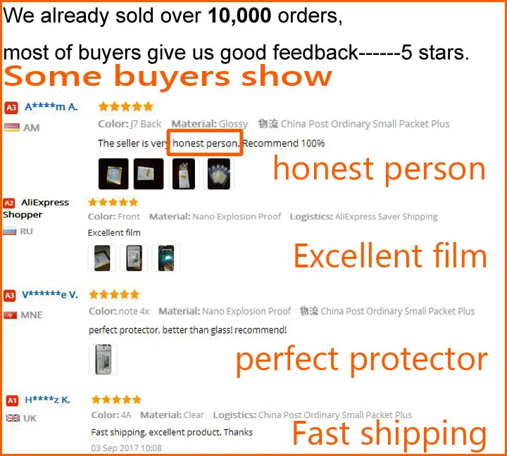 5 шт./лот глянцевые прозрачные/матовые/нано противовзрывные Защитные пленки