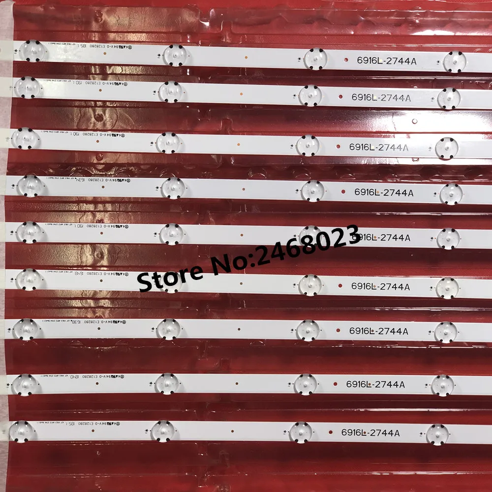 84 см Светодиодная подсветка 7/8 светодиодный s для LG 43 &quot43lh5700 TV 43VH6100 43UH603V 6916L 2744A 2743A