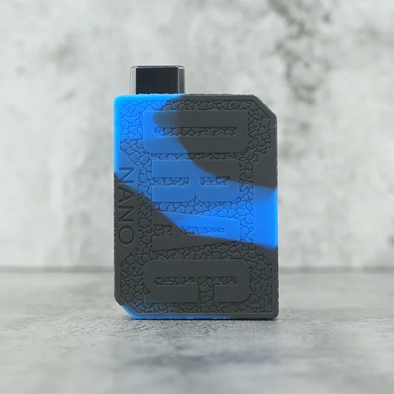 Текстурированный чехол для кожи VOOPOO Drag nano TC защитный Модифицированный корпус силиконовый чехол для крышки экрана обертывание для Drag 2 nano