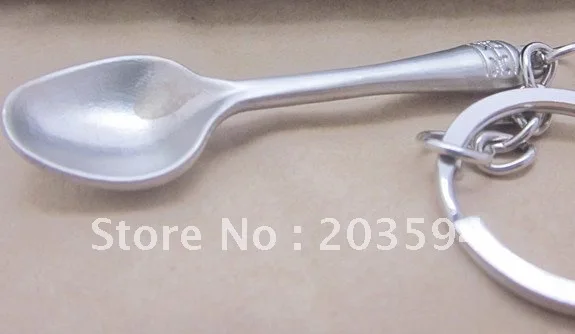

G48 spoon Key Chain Key Ring Cute Alloy Chain 63*18.5mm