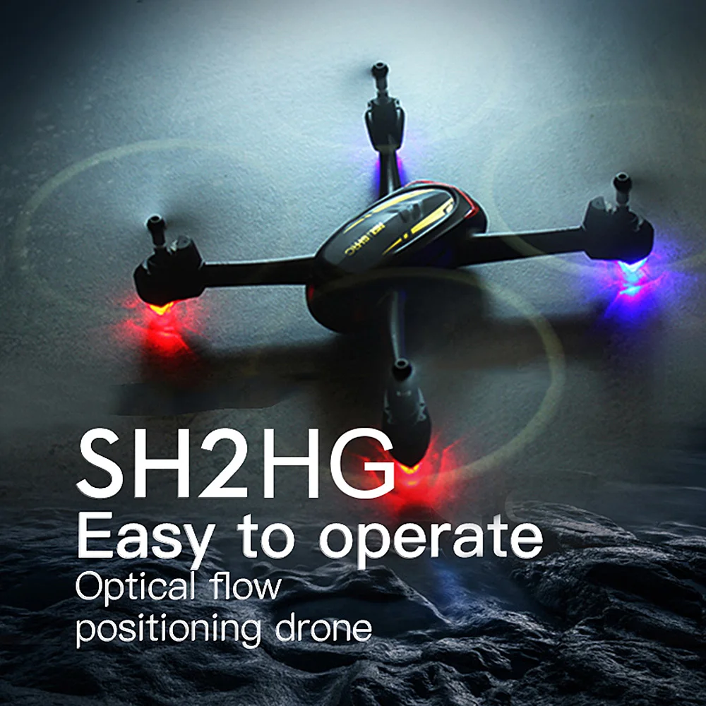 SH2HG 1080P HD камера Дрон селфи FPV Wifi оптический поток позиционирования высота