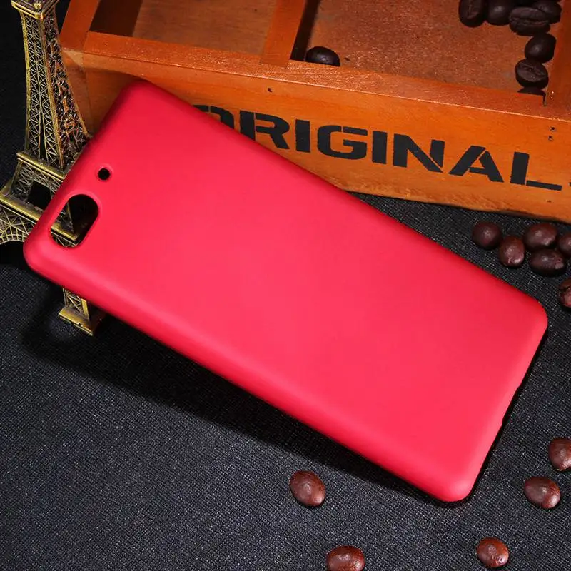Red Новые разноцветные роскошные матовые Прорезиненные Пластиковые жесткие чехлы для infocus M808 M560 Чехлы для сотового телефона - Цвет: Red