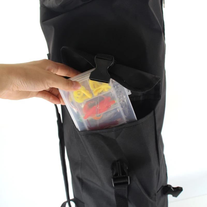 Portable Multifunction Fishing Bags Nylon Fishing Rod Bag Case Fishing Tackle Tools Storage Bag FB25