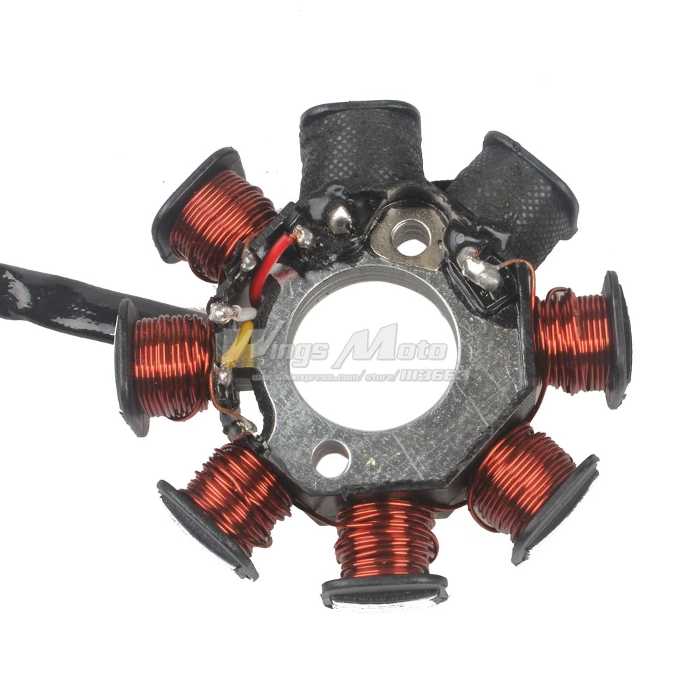 Зажигание статор Магнето 8 Катушек 4 провода GY6 50 110 150cc роллер мопед ATV Taotao JCL|ignition