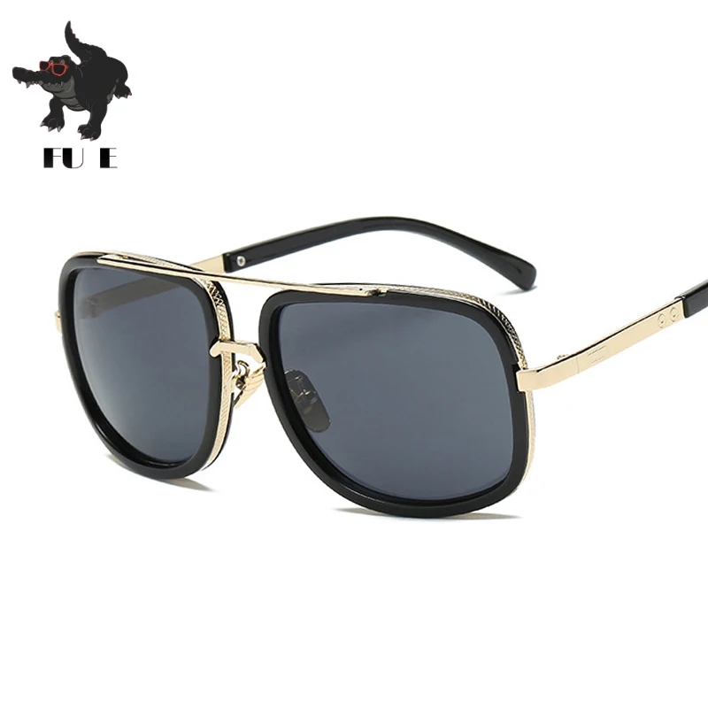 Фу E Новая мода градиентными линзами без оправы Для женщин модели мужчин