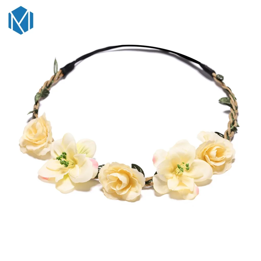 Новинка повязка на голову с цветами для девочек корейский стиль цветочный тюрбан