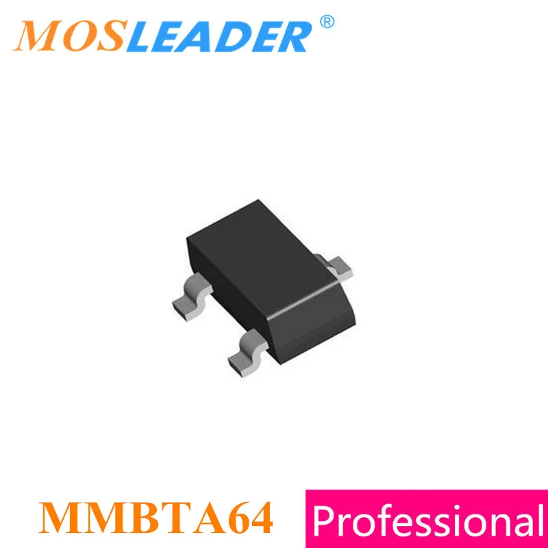Mosleader MMBTA64 SOT23 3000 шт. MMBTA64LT1G 30V 1.2A PNP высокое качество | Электроника