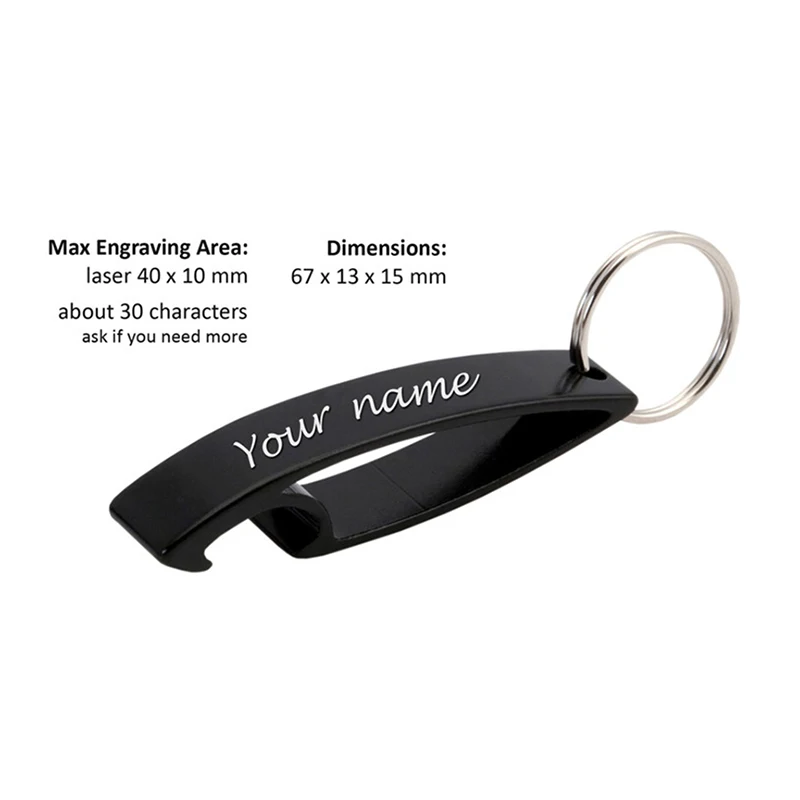 Индивидуальная Бутылка открывалка брелок для ключей свадебное Любимое на заказ