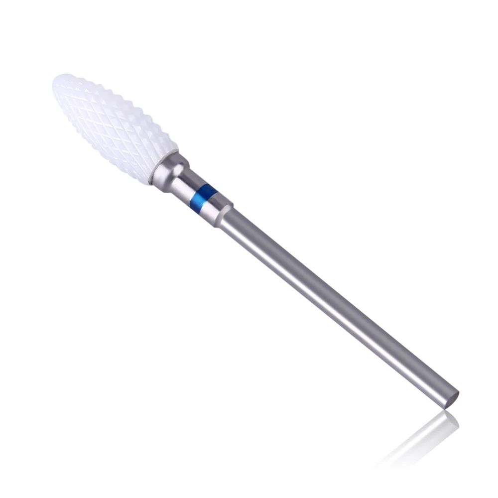 Gustala Овальный керамический лак для ногтей Шлифовальная головка маникюрное