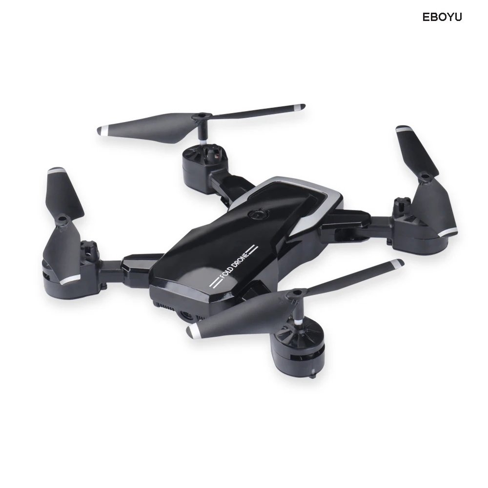 Дрон EBOYU LF609 2,4 Ghz 4CH Fold 2.0MP/0.3MP WiFi FPV RC Дрон удерживающий высоту Безголовый режим один ключ возврат RC Квадрокоптер RTF
