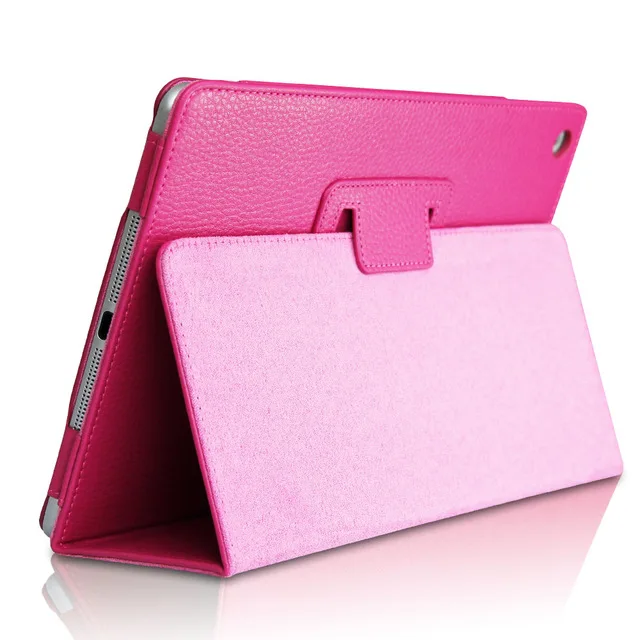 Rose red Для ipad mini 1/mini 2/Mini 3 Ретро из искусственной кожи чехол retina Smart Stand Магнитный чехол для сна для ipad mini1/2/3 - Цвет: Rose red