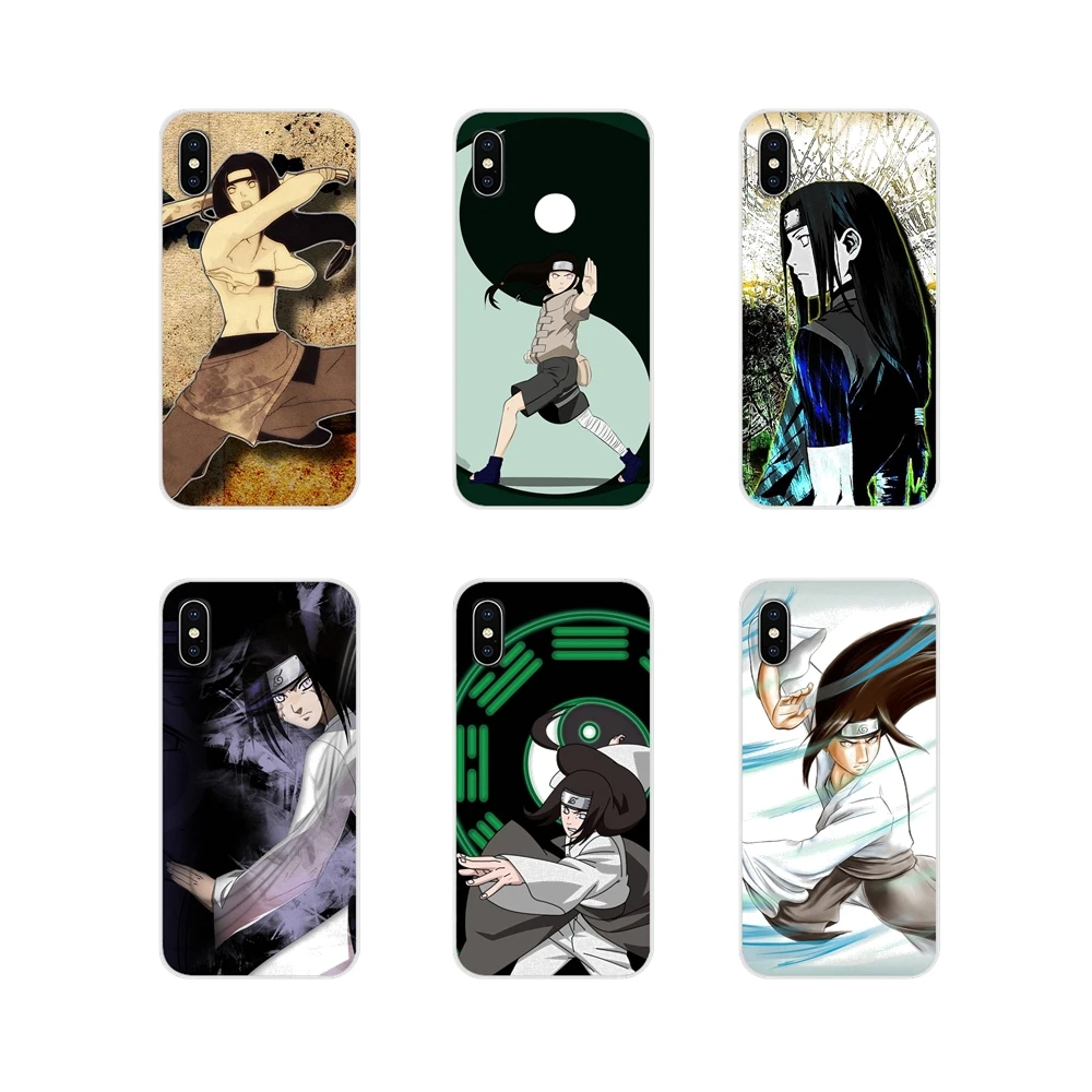 Мультяшный Наруто нежи Хюга для Apple iPhone X XR XS MAX 4 4S 5 5S 5C SE 6 S 7 8 Plus ipod touch мягкий