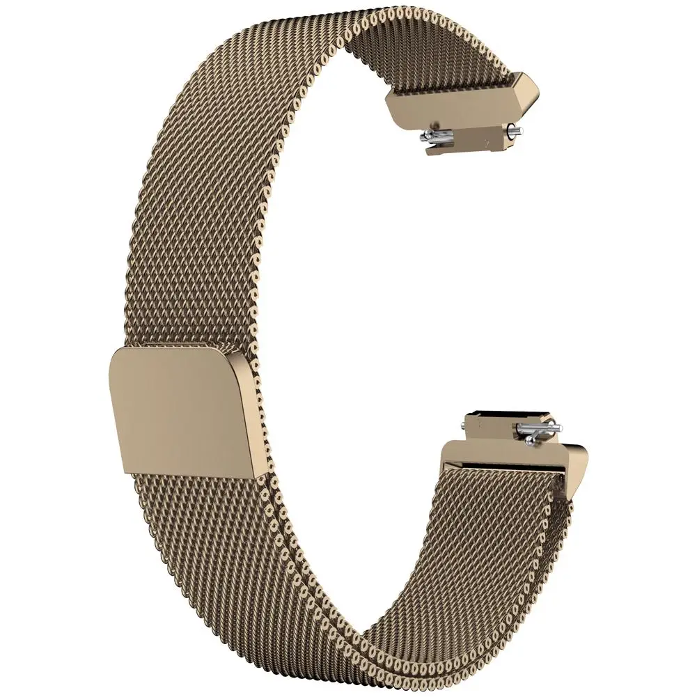 Ремешок для Fitbit Inspire HR трекер Миланского наручного ремешок с магнитной пряжкой сменсменный браслет из нержавеющей стали