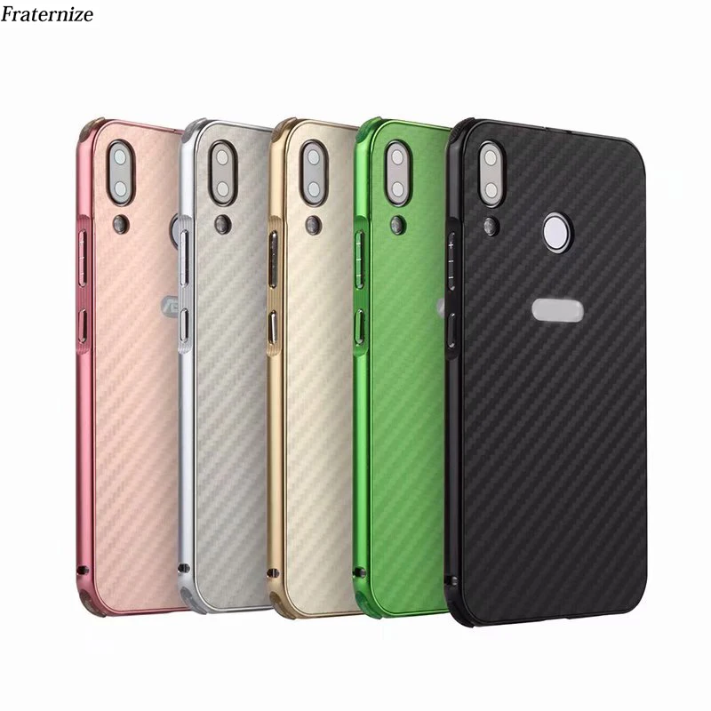 Для Asus Zenfone 5 ZE620KL металлический алюминиевый бампер + Углеволокно матовый