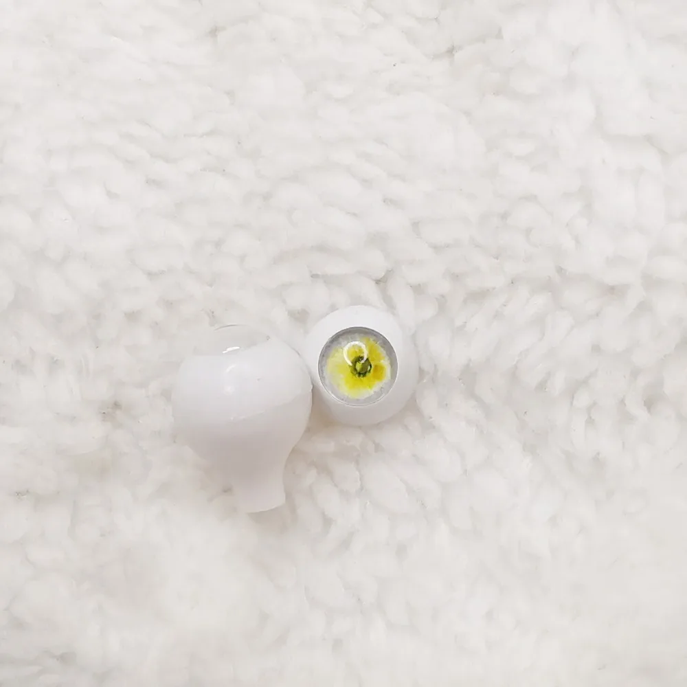 Bjd eye brinquedo 16 мм 18 14 принт bjd желтый цвет кукольный глаз для BJD куклы игрушки sd