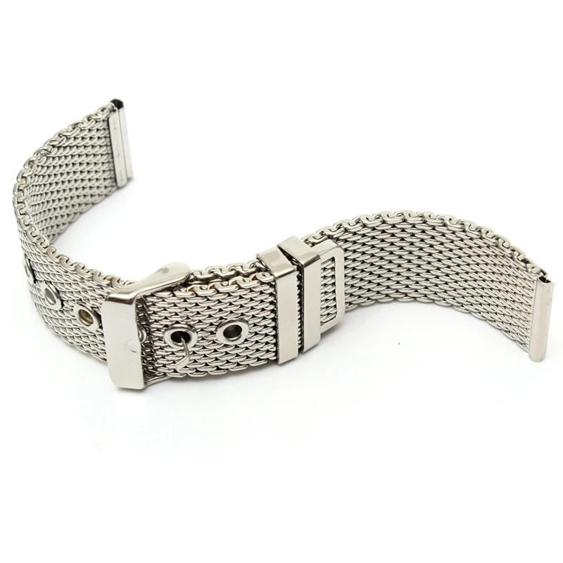 Ремешок для часов из нержавеющей стали с металлической застежкой 18 20 22 мм|22 mm|clasp