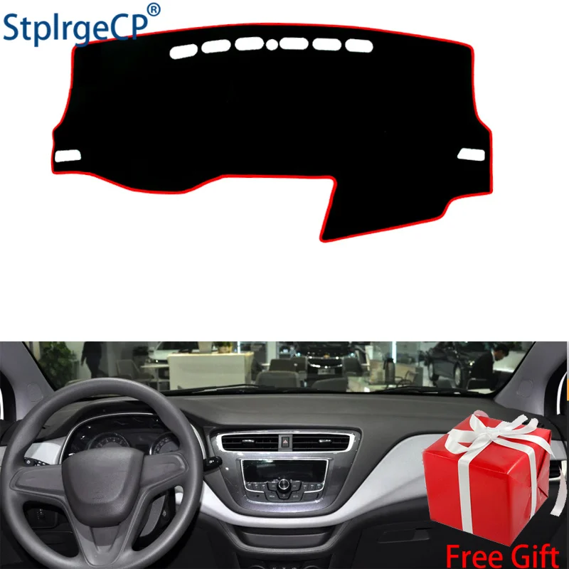 

for Chevrolet LOVA RV 2018 dashboard mat Protective pad Shade Cushion Pad interior sticker car styling accessories