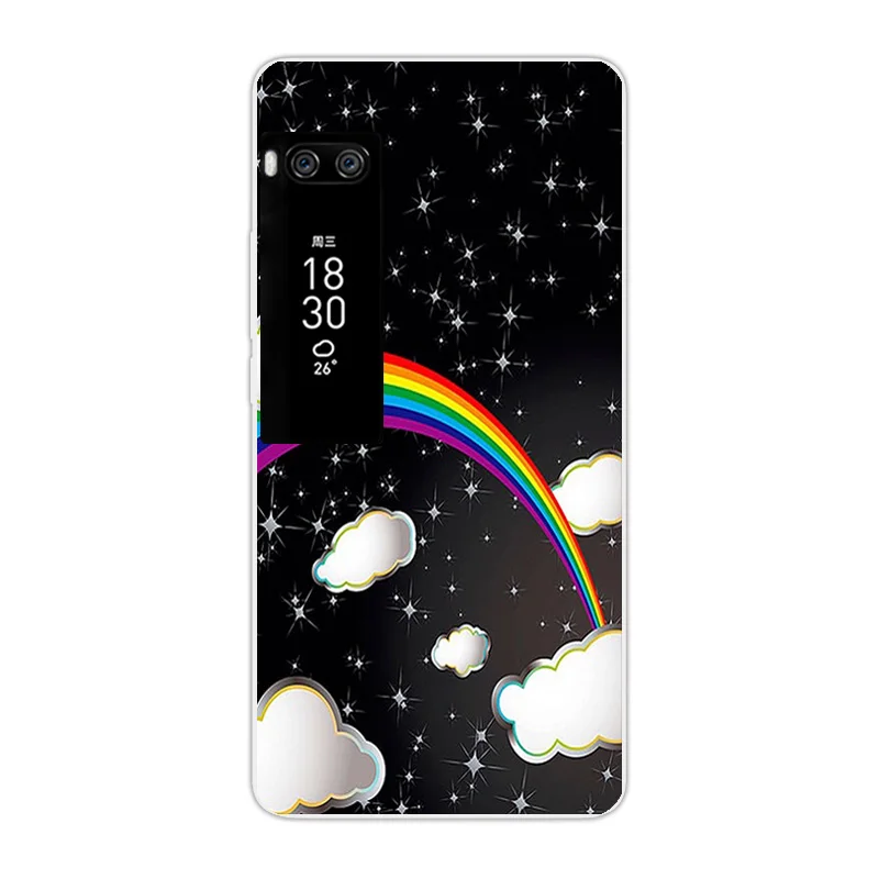 Для Meizu Pro 7 5 2 дюйма Мягкий силиконовый чехол для коробка звонка Дизайн Женские