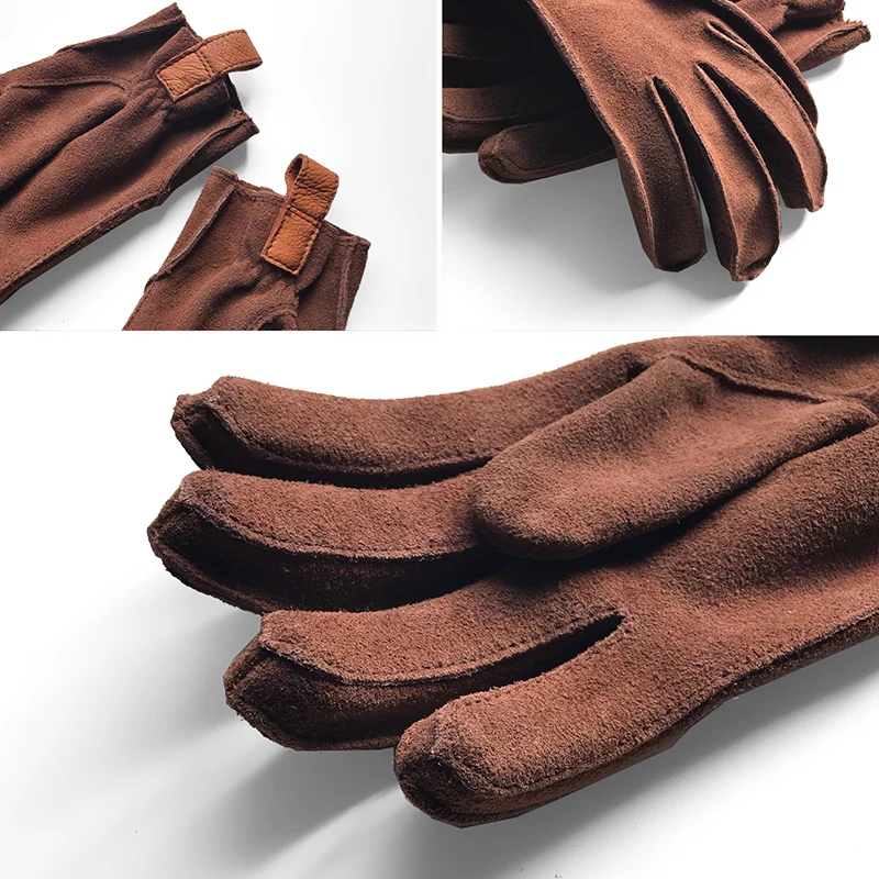 AGT Нубуковые перчатки Sweden Rider мотоциклетные спортивные скраб кожаные Loki рабочие