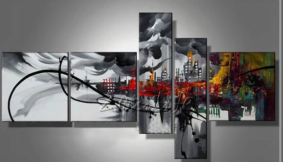 Набор для рисования на холсте 5 шт. | Дом и сад