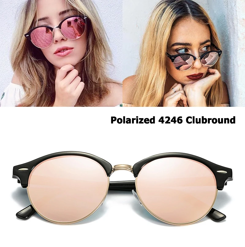 JackJad 2018 модные классические 4246 Clubround стильные поляризационные солнцезащитные