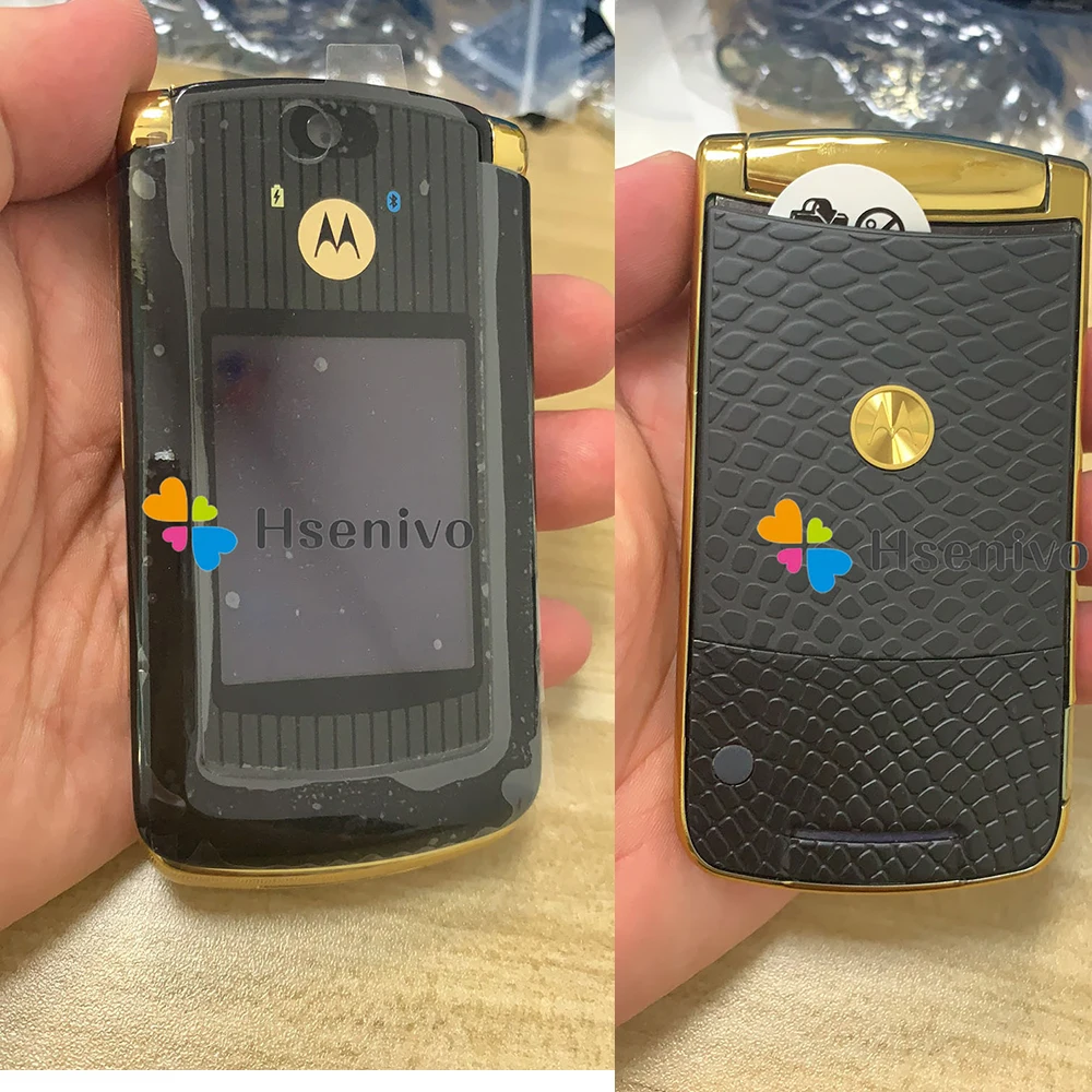 Отремонтированный разблокированный мобильный телефон Motorola V8 2MP сотовый телефон с 512M или 2GB rom