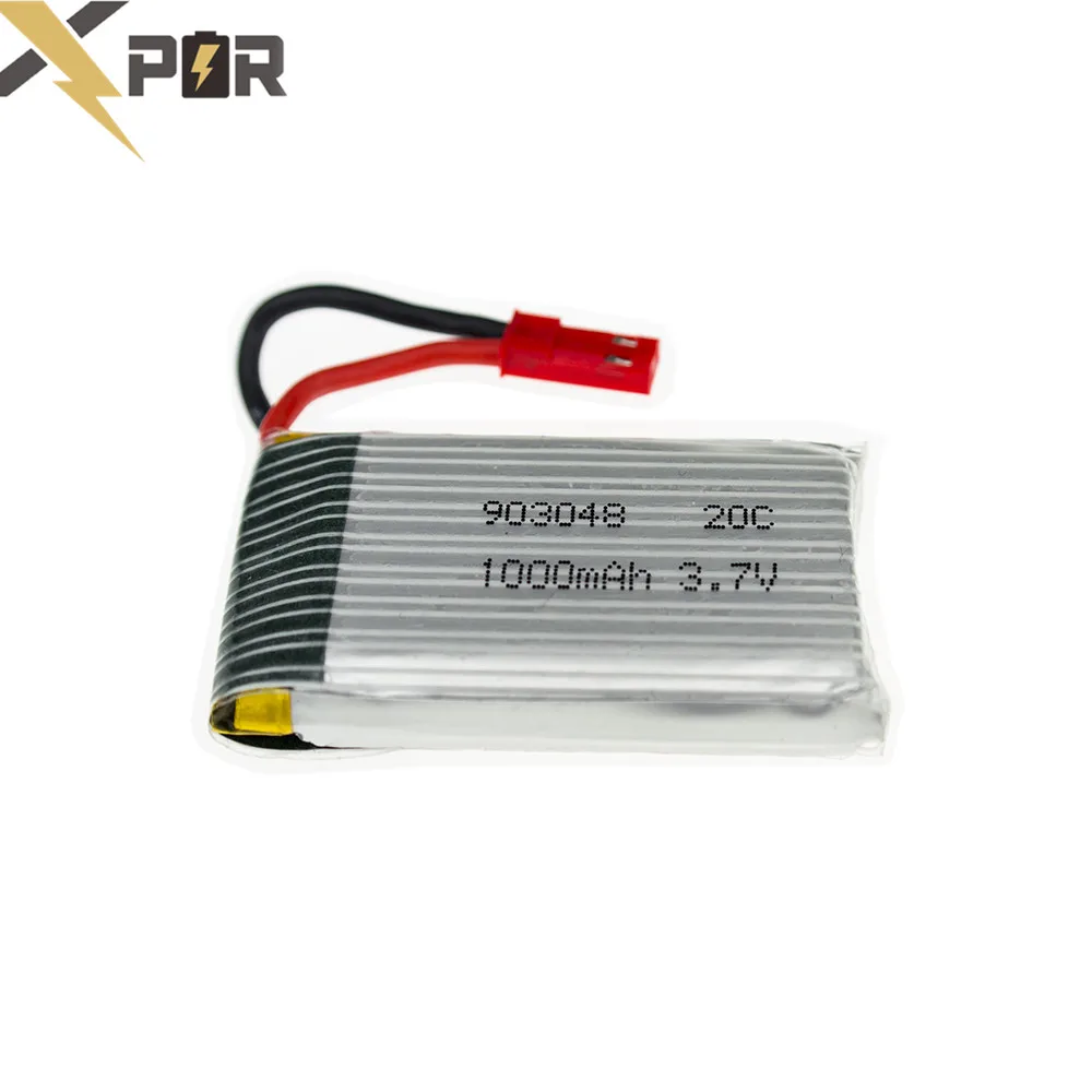 3 шт. 7 В 1000 мАч Lipo батарея JRC H11C Drone батареи 20C JST для H11D HQ898 RC Quadcopter Airplane часть |