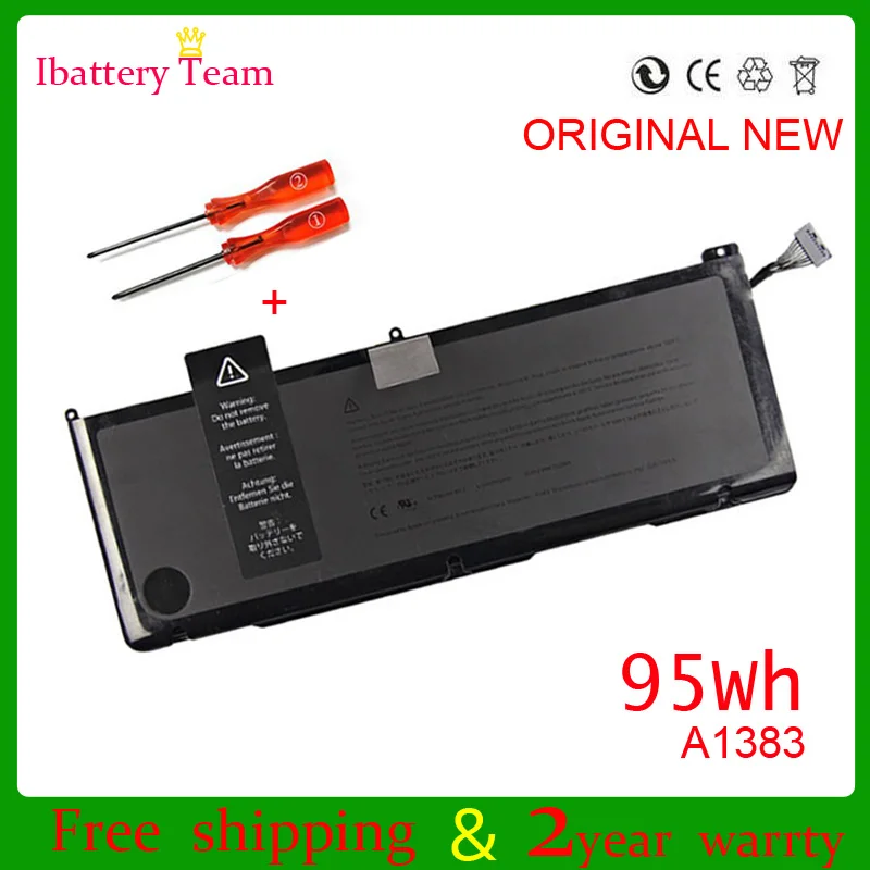 Новый аккумулятор A1383 для MacBook Pro 17 дюймов A1297 MD311 MC725 MC226 10 95 в 95Wh|a1383 battery|battery for